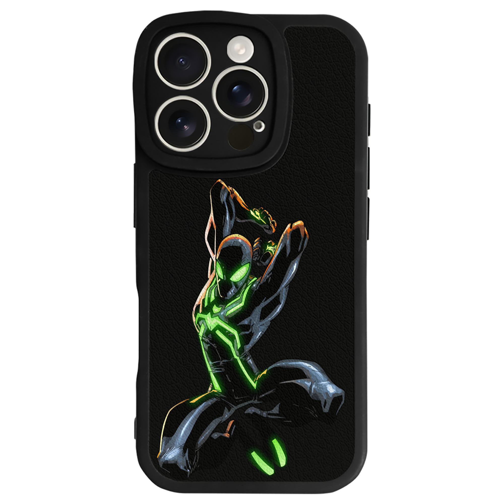 （画像用） アベンジャーズ The Avengers 【iPhone 16シリーズ対応】シリコンスマホケース（レザー調） 材質：シリコン
